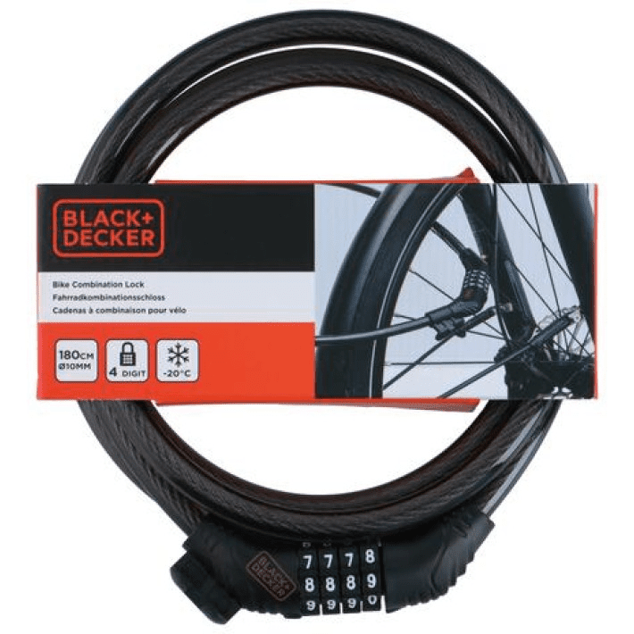 Black+Decker rattalukk kombinatsiooniga Ø10mm 180cm - KRABA
