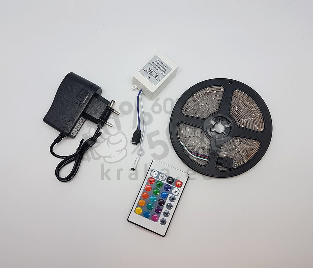 LED riba komplekt RGB 5m - KRABA
