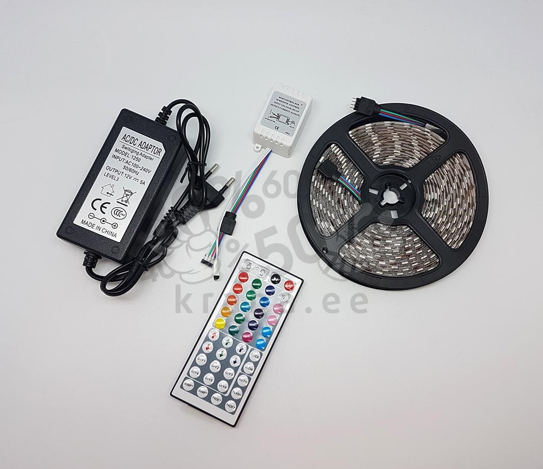 LED riba komplekt RGB 5m - KRABA