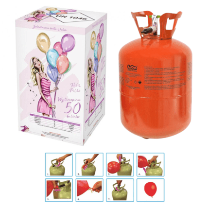 Heeliumi balloon (kuni 50 õhupalli)