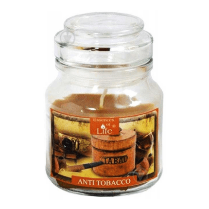Lõhnaküünal kaanega Anti Tabacco