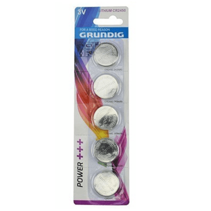 Grundig patareid CR2450 (5 tk/pk)