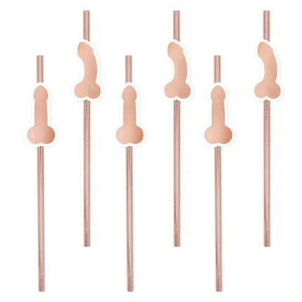 Joogikõrred XXX vanaroosa (8 tk/pk)