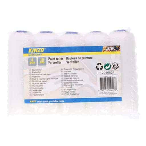 8711252156170 Värvirullid 10cm 15mm (5 tk/pk) - Pilt 1