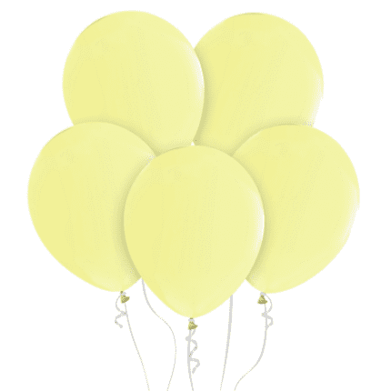 Õhupallid kollane 30cm (10 tk/pk)