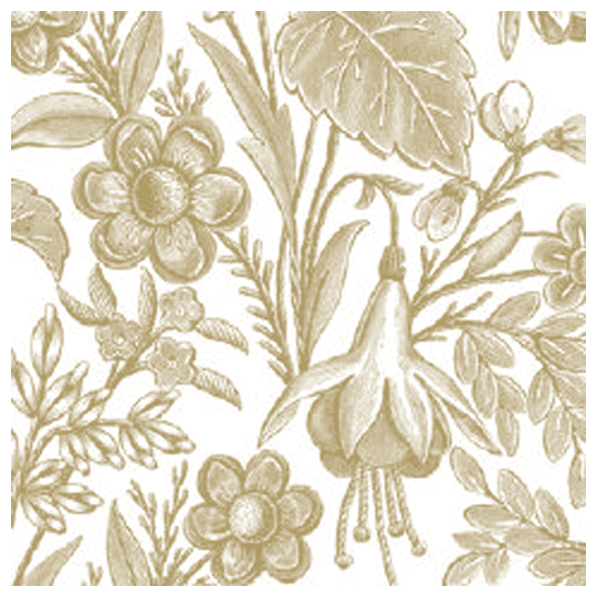 5901646045941-1.png Salvrätikud kuldsed taimed 33x33cm (20 tk/pk) - Image 1