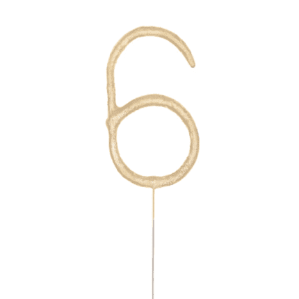 Säraküünal number 6 kuldne