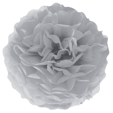 Peodekoratsioon paberist pall hall 25cm