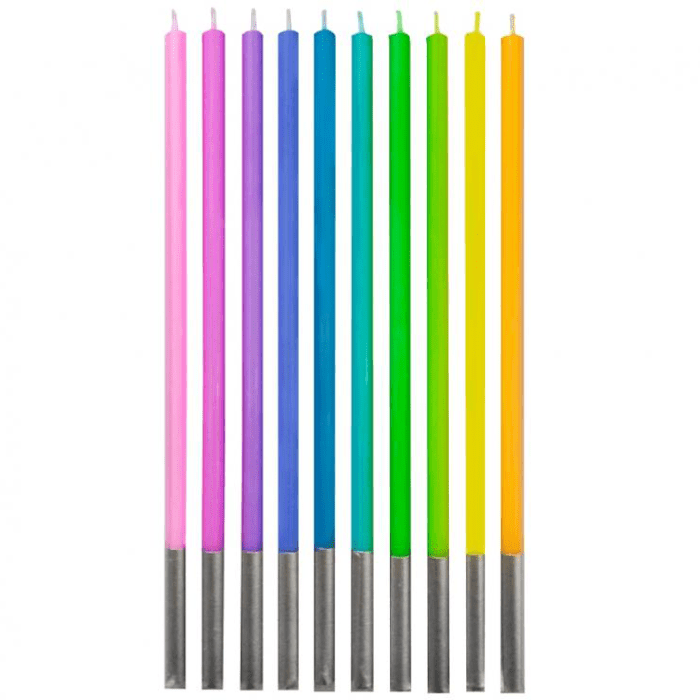 Tordiküünlad värvilised (10 tk/pk) - Image 1