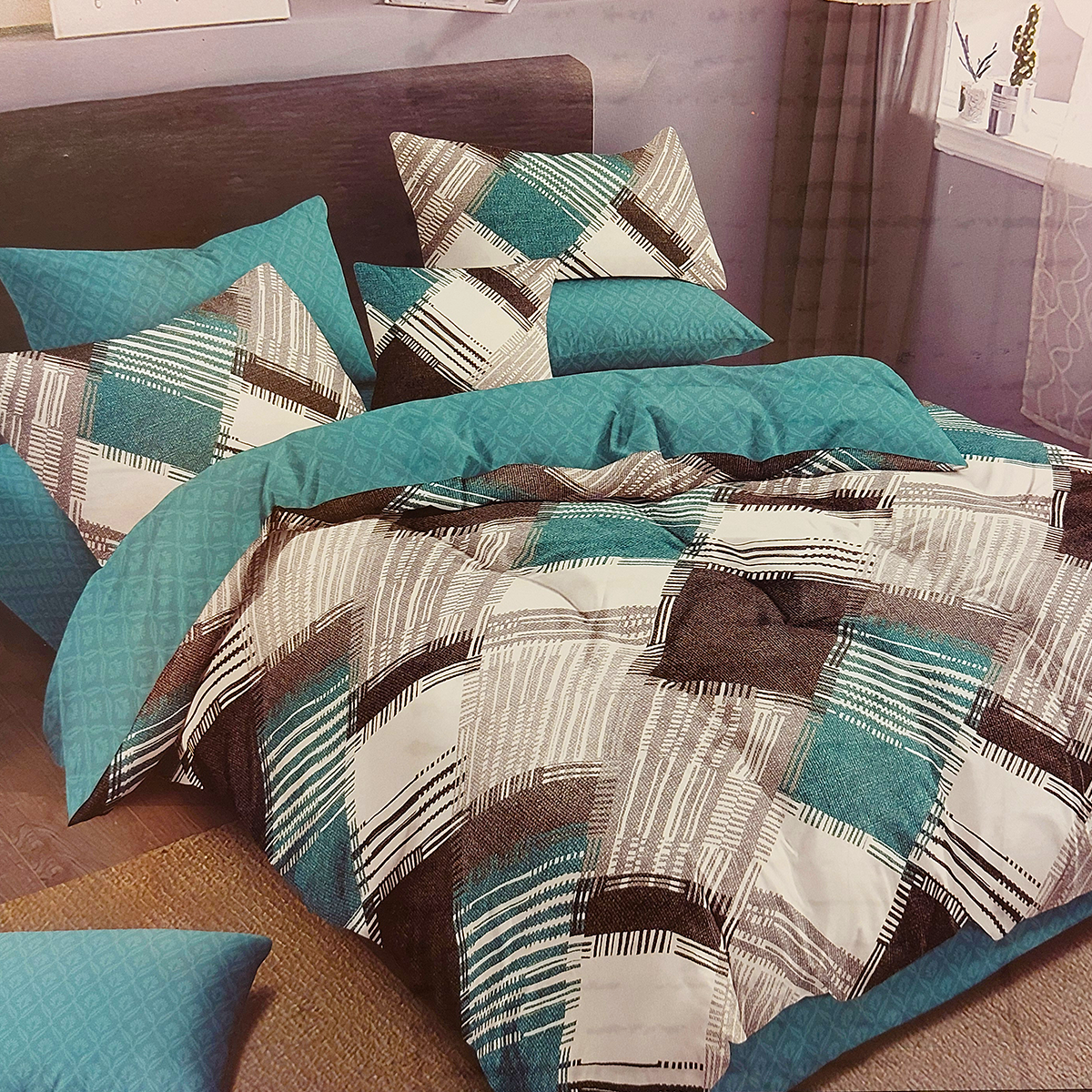 2000000926841-1.png Voodipesukomplekt 160x200cm (4-osaline) - Image 1