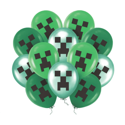 Õhupallid Minecraft 30cm (12 tk/pk)