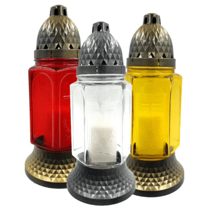 Kalmulatern valge/punane/kollane 24cm