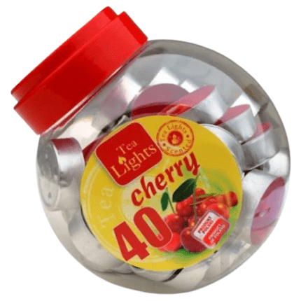 Teeküünlad Cherry (40 tk/pk)