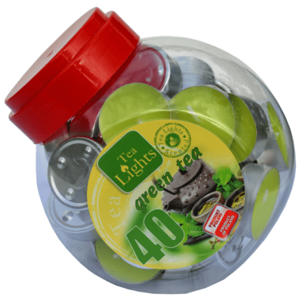 Teeküünlad Green Tea (40 tk/pk)