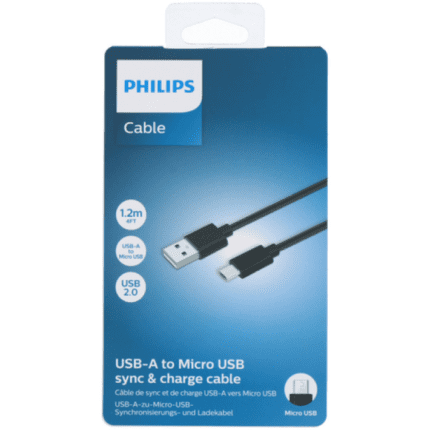 Philips laadija kaabel Micro 1,2m