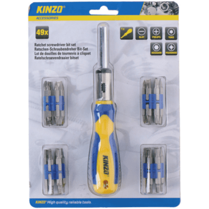 Kinzo kruvikeeraja komplekt (49-osaline)