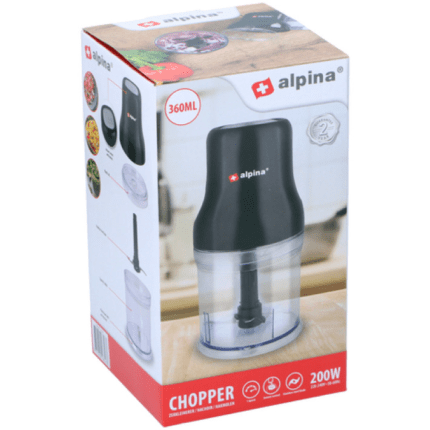 Alpina hakkija must 0,36L 150W