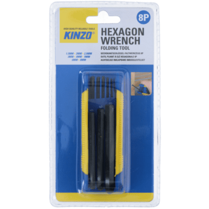 8-osaline kuuskantvõtmete komplekt