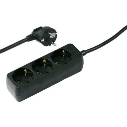 Grundig pikendusjuhe must 3-pesaga 1,5m