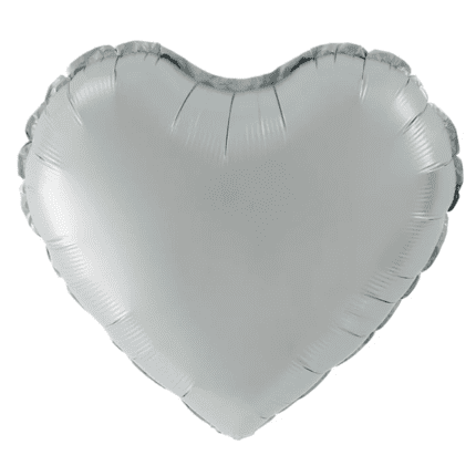 Õhupall matt hõbedane 45cm