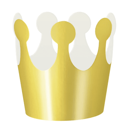 Kroon kuldne (6 tk/pk)