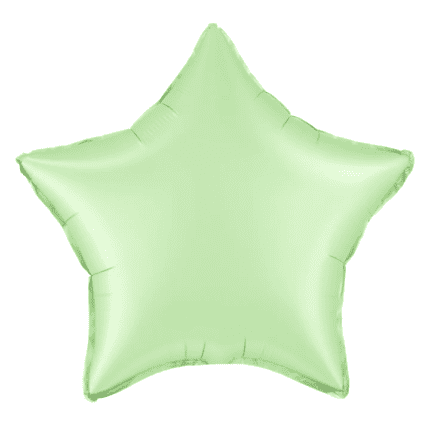 Õhupall täheke matt roheline 45cm