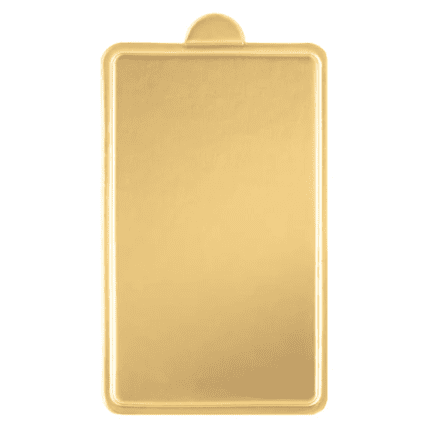 Koogialus kuldne 6x10cm (100 tk/pk)