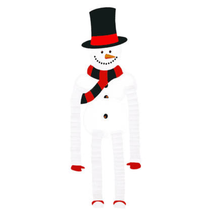 Riputatav dekoratsioon lumememm 121cm