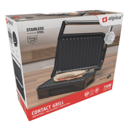 Alpina kontaktgrill 230V 750W