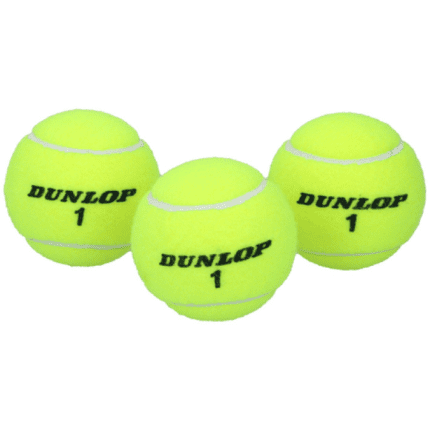 Dunlop tennisepallid (3 tk/pk)