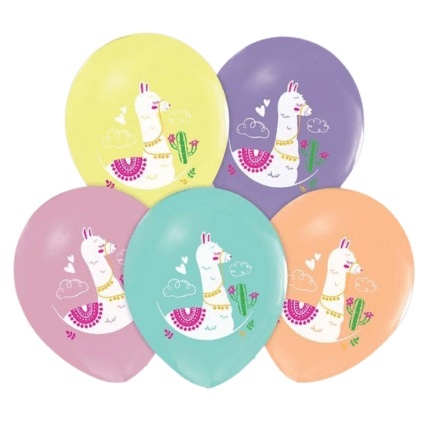 Õhupallid laama 30cm (5 tk/pk)