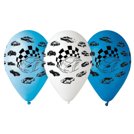 Õhupallid autod 30cm (5 tk/pk)