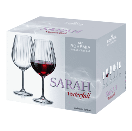 Bohemia veinipokaalid Sarah Titanium 690ml (6 tk/pk)