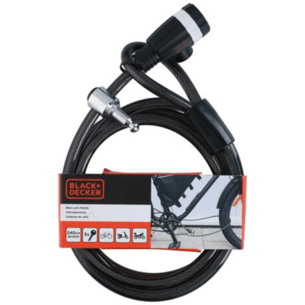 Black+Decker rattalukk Ø10mm 240cm