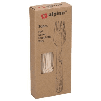 Puidust kahvlid 16cm (20 tk/pk)