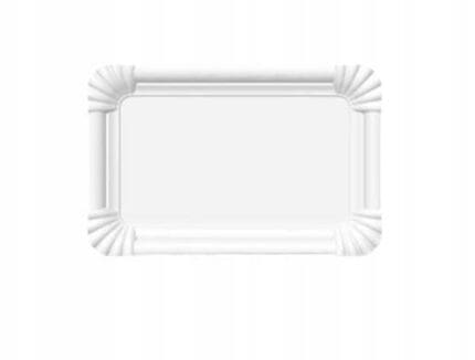 Peotaldrikud valge 13x20cm (100 tk/pk)