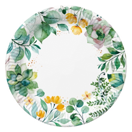 Peotaldrikud eukalüpt lilleline 18cm (8 tk/pk)