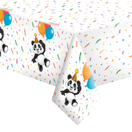 Peolina panda õhupallidega 120x180cm