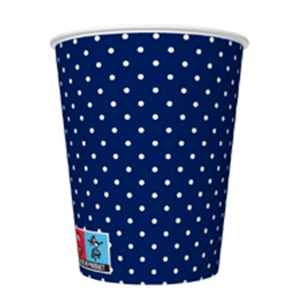 Peotopsid tumesinine valgete täppidega 250ml (8 tk/pk)