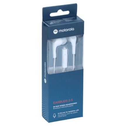 Motorola nööpkõrvaklapid valge 2-S