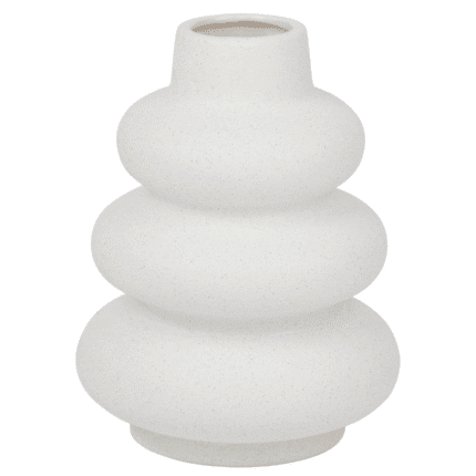 Articasa lillevaas valge Ø14,5x19cm