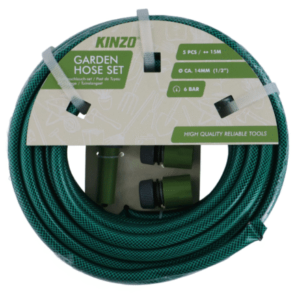 Kinzo aiavooliku komplekt 14mm 1/2" 15m (5-osaline)
