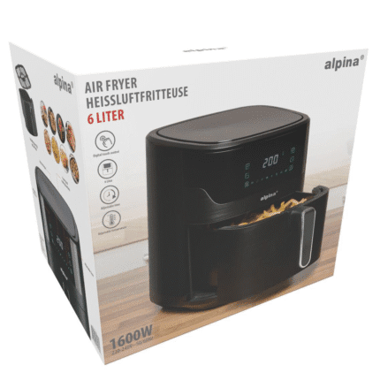 Alpina kuumaõhufritüür digitaalne 1600W 6L