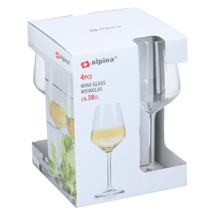 Alpina veinipokaalid 380ml (4 tk/pk)