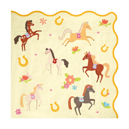 Salvrätikud hobune 33x33cm (10 tk/pk)