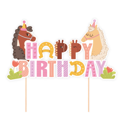 Koogikaunistus hobused 14x8,8cm