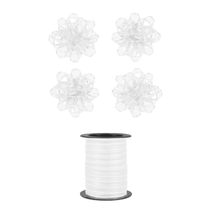 4 kinkelipsu + 10m kinkepael valge