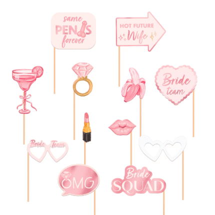 Peokaunistused Bride to be (12-osaline)