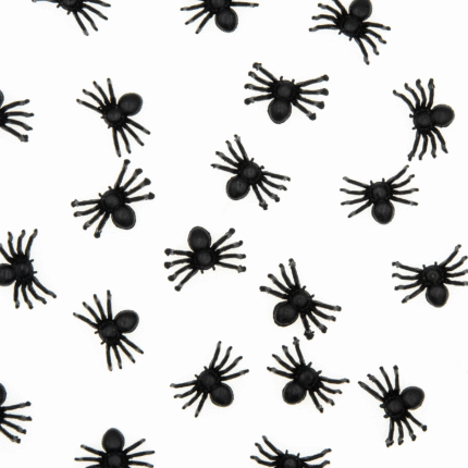 Halloweeni dekoratsioon ämblikud 2cm (10 tk/pk)