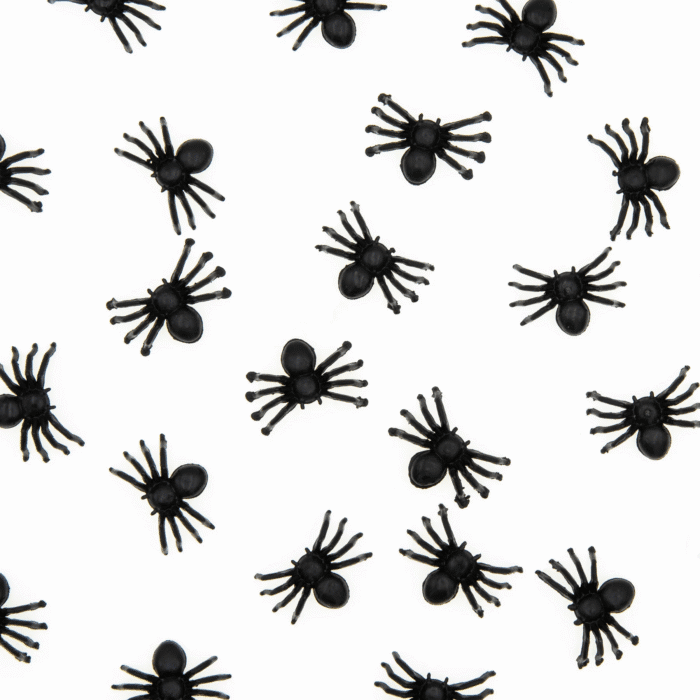 Halloweeni dekoratsioon ämblikud 2cm (10 tk/pk) - Image 1